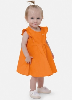 1000115939-00298 VESTIDO CARINHOSO LARANJA