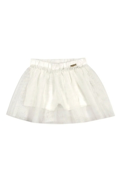 173401-2037 SAIA COLORITTA EM TULE BEGE