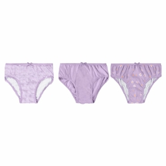 1000111571-D009V KIT CALCINHA MALWEE KIDS ESTAMPADAS LILAS