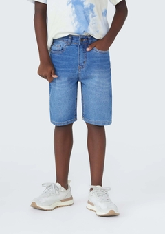 C4H81ASN BERMUDA HERING KIDS JEANS AZUL MEDIO