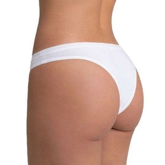 40354-001 CALCINHA LOBA TANGA BRANCO - comprar online