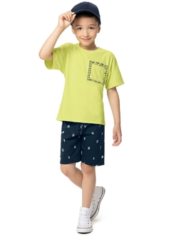 1000101430-02187 CONJUNTO MALWEE KIDS SAND SUN AND SEA VERDE