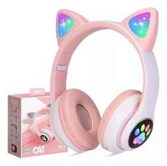 2010620 FONE DE OUVIDO GATINHO CAT EAR HEADPHONE BLUETOOTH