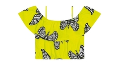 600873D1-12968 BLUSA NANAI ESTAMPADA AMARELO