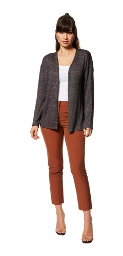 10226067 CARDIGAN VERO MODA MESCLA CHUMBO