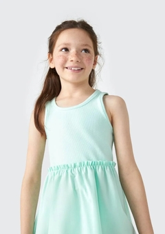 CAM5WC3EN VESTIDO HERING KIDS VERDE