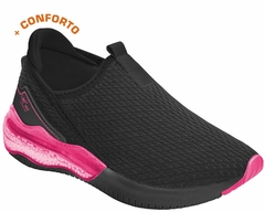 09110230306 TENIS KIDY FK360 ALPHA AIR PRETO/PINK