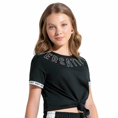 51668D1-9010 BLUSA AMORA TEEN PRETO