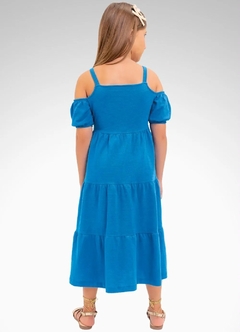 10.22.03660 VESTIDO PLAYGROUND AZUL COBALTO - comprar online