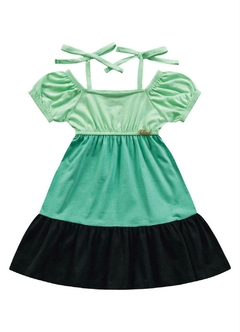 102203101 VESTIDO FAKINI KIDS VERDE na internet