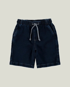 1000099698-AN69A BERMUDA MALWEE KIDS JEANS AZUL ESCURO - comprar online