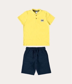 1000109518-00170 CONJUNTO MALWEE KIDS AMARELO - comprar online