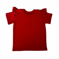 4000-3 BLUSA LALOOK ANA BASICA VERMELHO - comprar online