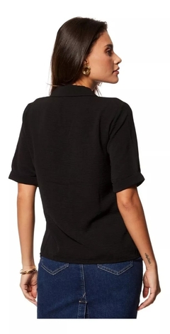 15181018 BLUSA ONLY LISA C/BOTOES PRETO - comprar online