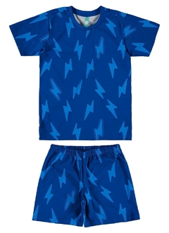 1000105308-CE55A PIJAMA MALWEE KIDS ESTAMPADO AZUL - comprar online