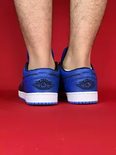 Air Jordan 1 Low Azul Com Preto Nacional S na internet