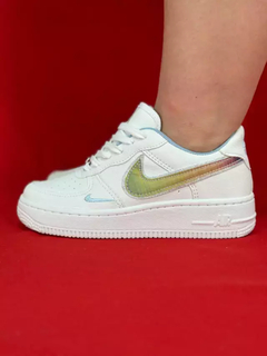 Nike air force 1 branco camaleao