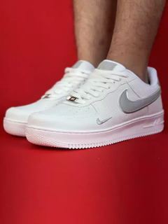 Nike air force 1 branco cinza nacional s - comprar online