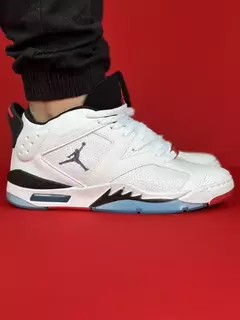 Nike Air Jordan 5 Branco Azul Nacional S