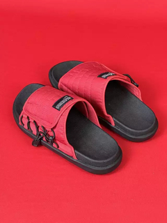 nike chinelo asuna 2.0 preto com vermelho nacional premium na internet