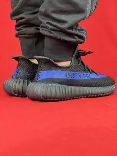 Adidas Yeezy Preto/Azul Boost 350 Importado na internet