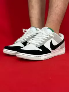 Nike dunk cinza preto branco nacional s - comprar online