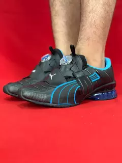 Puma disc preto azul nacional premium - comprar online