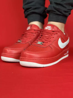 Nike air force 1 vermelho branco nacional s - comprar online