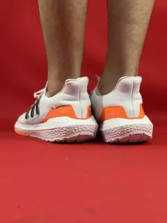 Adidas Ultraboost S Branco Laranja na internet