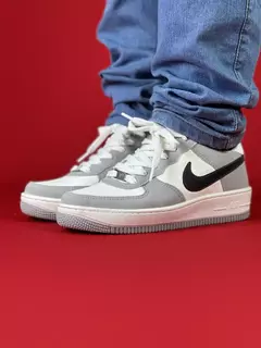 Nike air force 1 branco cinza camaleao nacional s na internet