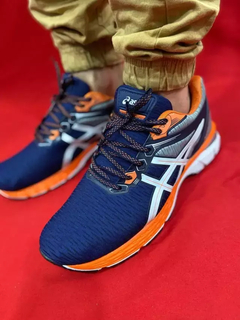 Asics Azul Laranja - comprar online