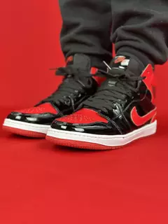 Nike Air Jordan 1 Preto Vermelho Nacional Premium - comprar online