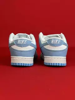 Dunk Low Infantil Azul Com Branco - Sharp Grifes