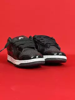 Dunk Low Infantil Preto Vinil Sola Branca na internet