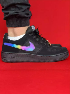 Nike air force 1 preto branco diversos nike camurca camaleao nacional s - comprar online