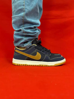 Nike dunk azul jeans