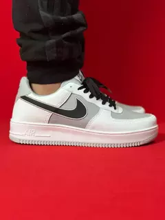 Nike air force 1 branco cinza preto nacional s