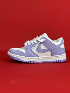 Dunk Low Infantil Lilas com Branco - comprar online