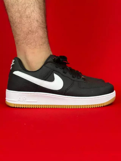 Nike air force 1 preto branco nacional s