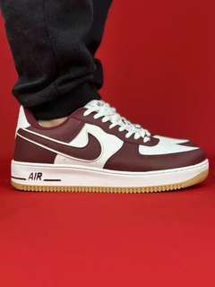 Nike air force 1 vinho branco nacional s