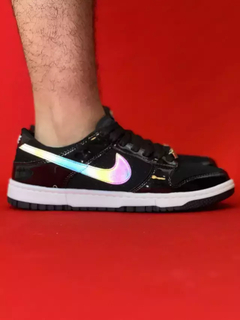 Nike preto sola branca camaleao fivela dourada nacional s na internet