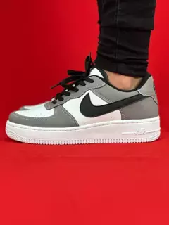 Nike air force 1 branco cinza preto