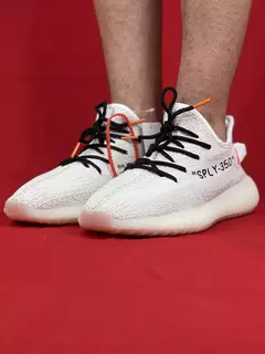 Adidas Bege Yeezy Boost 350 Off White Importado Premium - comprar online