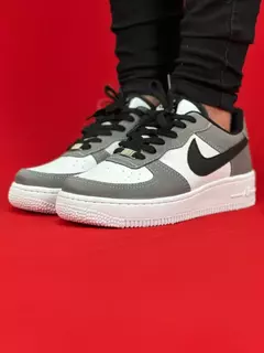 Nike air force 1 branco cinza preto - comprar online