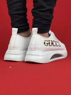 Gucci Branco/Dourado Bolha 2.0 na internet