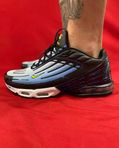 Nike Airmax Plus Tn Importado Preto e azul claro