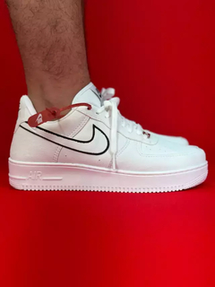 Nike air force 1 branco preto nacional s