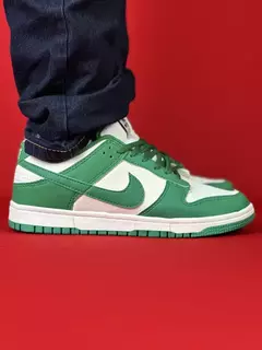 Nike dunk verde com branco nacional s