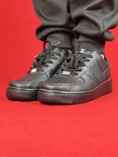 Nike Air Force Preto Sintético - comprar online