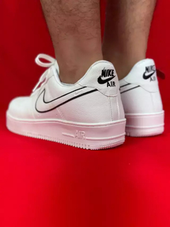 Nike air force 1 branco preto nacional s - comprar online